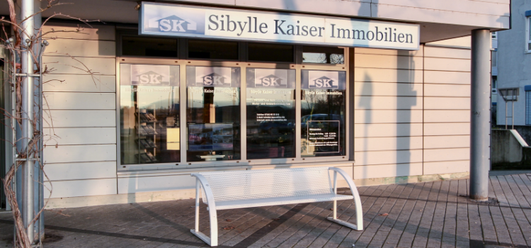 Das Büro von SK-Immobilien in Rheinstetten